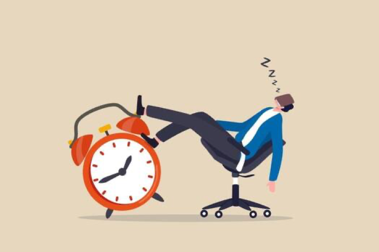 Motivation & procrastination illustration