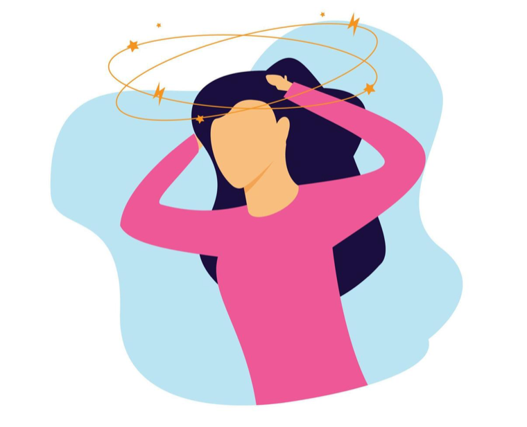 Stress & anxiety illustration