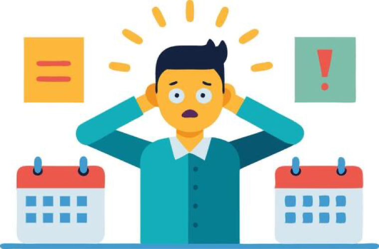 Workload & deadlines illustration